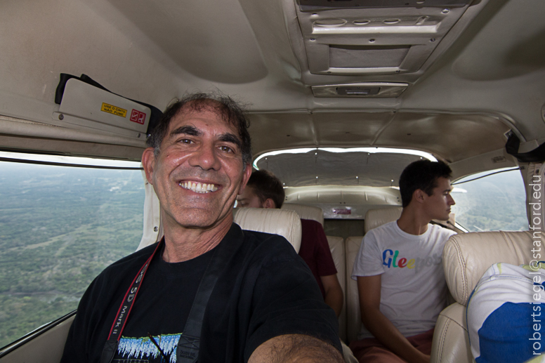 selfie above the pantanal